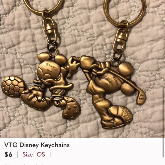 VTG Disney Keychains - Picture 4 of 4